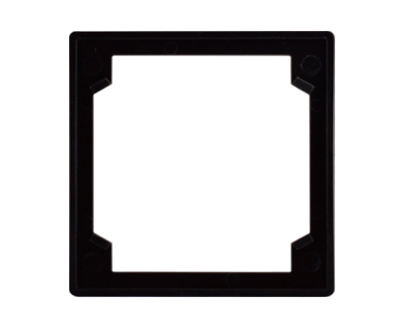 Cadre décoratif assorti (marron) à utiliser avec le produit